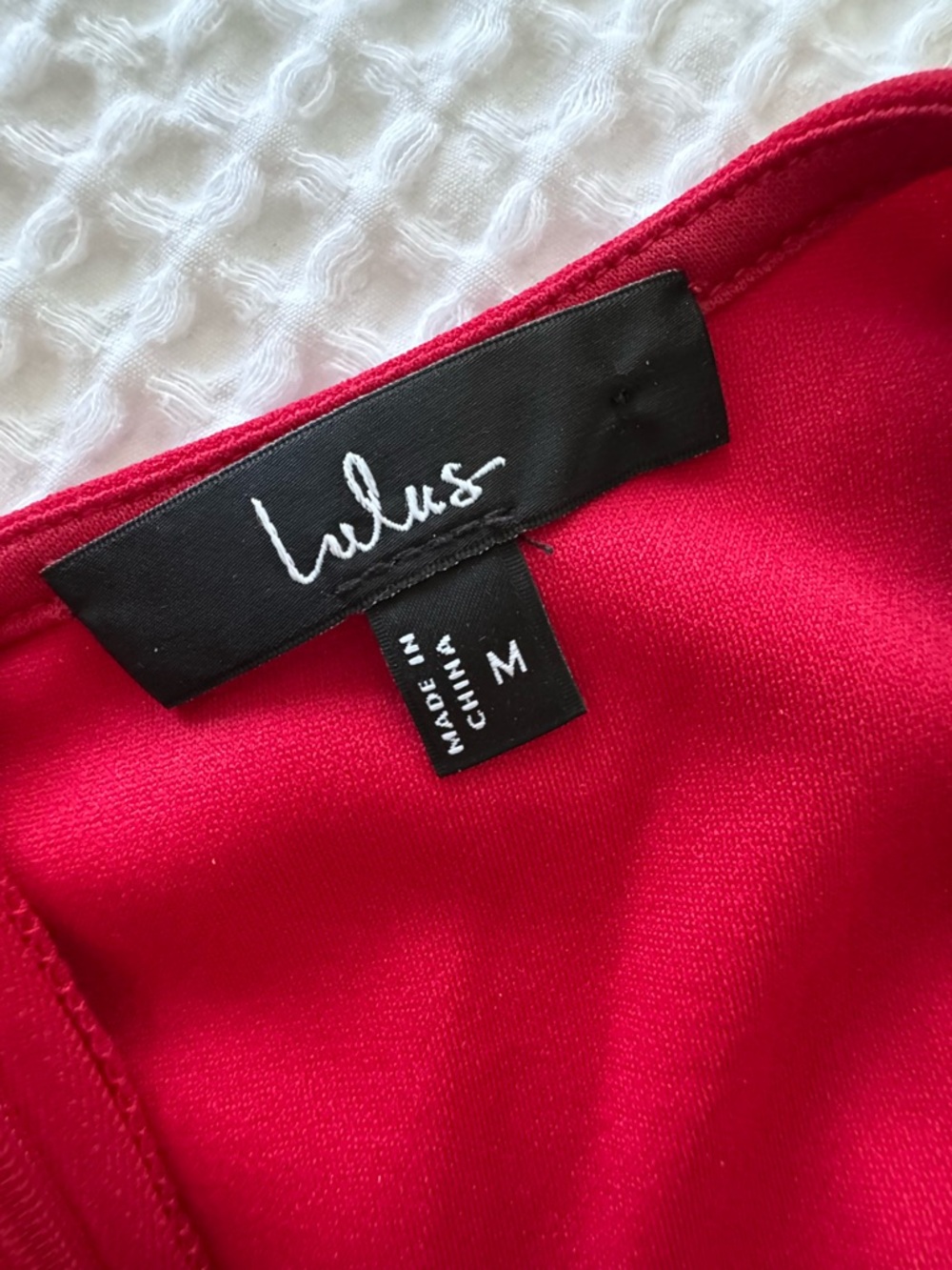Lulu's Fuchsia One-Shoulder Ruffle Gown - Picture 5 of 5